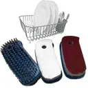 Фото 3 — Набір щіток для миття та чистки Hudraulic Cleaning Brush універсальна кухонна чистяча, набір з 3 шт.