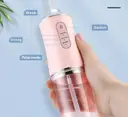 Фото 4 — Портативный ирригатор для полости рта ORAL IRRIGATOR ∙ Электрический ирригатор – флоссер для зубов ∙ USB зарядка