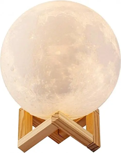 Настольный 3D светильник – ночник Луна ∙ Magic 3D Moon Lamp 15 см