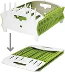 Фото 2 — Органайзер – сушарка Collapsible Dish Rack ∙ Складна кухонна підставка для сушіння посуду