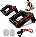 Photo 4 — Роллеры для фитнеса и спорта Lutino Wheel rollers push up Bars Workout • Упоры – ролики для отжиманий, пресса