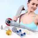 Фото 1 — Ручной вибрационный массажер универсальный для всего тела Maxtop Magic Massager 8 в 1 Вибромассажер с инфракрасным излучением и