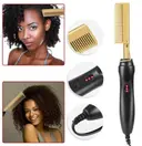 Photo 4 — Расческа-выпрямитель для волос High Heat Brush ∙ Электрический гребень для укладки, выпрямления, разглаживания волос