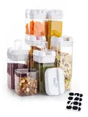 Photo 3 — Набор контейнеров для хранения еды, сыпучих и круп FOOD Storage Container Set • 7 емкостей с герметичными крышками