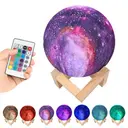 Фото 3 — Настольный сенсорный светильник – ночник Луна Magic 3D RGB Moon Light с пультом