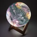 Фото 5 — Настольный сенсорный светильник – ночник Луна Magic 3D RGB Moon Light с пультом