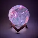 Фото 4 — Настольный сенсорный светильник – ночник Луна Magic 3D RGB Moon Light с пультом