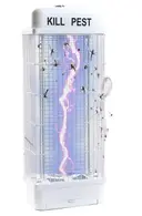 Фото 2 — Москітна лампа від мережі Renata Electric Insect Killer RT1X15W, 15 Вт · Електрична пастка - знищувач комах