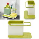 Фото 2 — Кухонний органайзер на раковину kitchen Shelf Sink tidy, Зелений