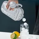 Фото 1 — Силиконовая форма для льда ICE CUBE TRAY ∙ Складная бутылка – ледница на 17 шариков