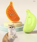 Фото 6 — Паровая щетка PET SPRAY BRUSH для вычесывания шерсти собак и кошек с распылителем · USB зарядка