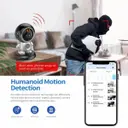 Фото 3 — Відеоняня з функцією нічного бачення · Бездротова Wi-Fi камера відеоспостереження · Домашня IP-камера з датчиком руху