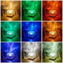 Фото 4 — Настільний світильник RGB з проекцією хвилі · Світлодіодний USB нічник Ефект Води з пультом ДУ