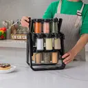 Фото 3 — Карусель для специй 360° Spice Rack на 18 баночек · Кухонный органайзер – спецовница на вращающейся подставке