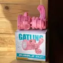 Фото 6 — Детский пузырьковый пистолет Bubble Machine Toy · Автоматический пулемёт – генератор мыльных пузырей