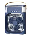 Фото 4 — Настольный вентилятор с функцией увлажнителя Air Cooler Fan · Мини вентилятор - кондиционер с отделением для льда