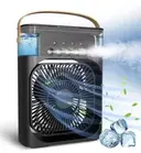 Фото 1 — Настольный вентилятор с функцией увлажнителя Air Cooler Fan · Мини вентилятор - кондиционер с отделением для льда