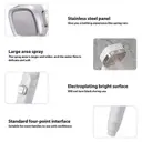 Фото 6 — Насадка для душа Quadro Shower Head с 4 режимами и фильтром · Водосберегающая душевая лейка высокого давления