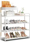 Фото 2 — Стелаж підлоговий для взуття CLOTHES RACK ∙ Полиця - органайзер в передпокій для зберігання взуття