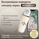 Фото 3 — Акустична система «RETRO» з мікрофоном ∙ Бездротова портативна Bluetooth колонка на акумуляторі ∙ Міні-караоке