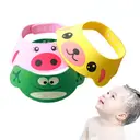 Фото 2 — Дитячий регульований козирок для миття голови та стрижки Baby Shower Cap · Захисна шапочка для купання дитини