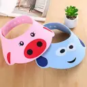 Фото 6 — Дитячий регульований козирок для миття голови та стрижки Baby Shower Cap · Захисна шапочка для купання дитини