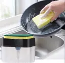 Фото 6 — Кухонний диспенсер - органайзер для губки Soap Pump Caddy з дозатором миючого засобу, 380 мл