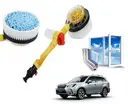 Фото 1 — Насадка - щітка, що обертається для шланга Water Blast Cleaner Roto Brush високого тиску з резервуаром для миючого засобу