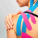 Фото 4 — Кінезіо тейпи Kinesiology tape, 2см х 5м ∙ Еластичний пластир – тейп для тіла, спини та шиї в рулоні