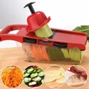 Photo 4 — Овощерезка - мультислайсер Mandoline Slicer 6 in 1 · Терка – шинковка для овощей и фруктов c контейнером