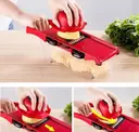 Photo 2 — Овощерезка - мультислайсер Mandoline Slicer 6 in 1 · Терка – шинковка для овощей и фруктов c контейнером