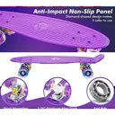 Photo 6 — Пенни борд Penny board Детская скейт доска с светящимися колесами Fish Skateboards