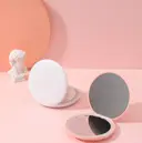 Фото 1 — Кишенькове кругле дзеркало для макіяжу з LED підсвічуванням Pocket Mirror USB