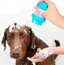 Фото 3 — Щетка для мытья животных Cleaning Device The Gentle Dog Washer с силиконовыми ворсинками для купания и массажа собак и кошек