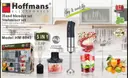 Фото 3 — Блендер Hoffmans HM-8043 800W • Занурювальний подрібнювач 5 в 1 з насадками та чашею для подрібнення