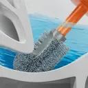 Фото 2 — Туалетный ершик Toilet brush с изогнутой щеткой для труднодоступных мест · Чистящая щетка для унитаза