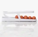 Фото 2 — Контейнер для яиц Egg Pan · Двухуровневый органайзер – подставка для хранения яиц в холодильнике