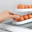 Фото 3 — Контейнер для яиц Egg Pan · Двухуровневый органайзер – подставка для хранения яиц в холодильнике