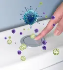 Фото 5 — Безконтактна сенсорна кнопка Sensor button для зливу бачка унітазу