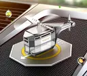 Фото 6 — Автомобильный ароматизатор Вертолёт на солнечной батарее Drone Car Fragrance с вращением 360°