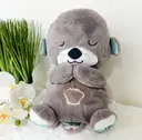 Photo 1 — Плюшевая игрушка - ночник Выдрочка Soothe Snuggle Otter Сказочные сны выдрёнка Игрушка для ребенка с музыкой, подсветкой, дыханием
