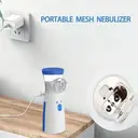 Photo 5 — Портативный небулайзер Mesh Nebulizer JSL-W302 ∙ Ультразвуковой ручной ингалятор + 2 маски для домашнего использования