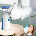 Photo 4 — Портативный небулайзер Mesh Nebulizer JSL-W302 ∙ Ультразвуковой ручной ингалятор + 2 маски для домашнего использования