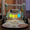 Фото 5 — Ходунки з килимком для малюків Baby Steps з музичним центром, бізабордом, піаніно та Bluetooth підключенням + пульт ДК