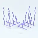 Фото 3 — Складная подставка для сушки детских бутылочек, стаканов, посуды ∙ Кухонная сушилка Drying rack