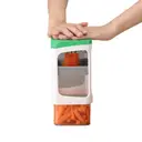 Фото 5 — Ручная овощерезка с контейнером Genius Nicer Dicer Кухонный слайсер - терка с насадками 7 в 1