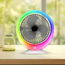 Photo 1 — Настольный вентилятор с подсветкой Mini fan VU-04 • Мини-вентилятор с батареей 1200 мАч LED подсветкой и 3 режимами обдува