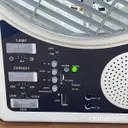 Фото 2 — Портативный вентилятор 4в1 с солнечной панелью, Bluetooth, радио и LED-подсветкой N288 • 8″ настольный вентилятор с аккумулятором