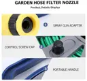 Фото 5 — Гнучкий поливальний шланг Garden Hose 10 м • Розтяжний шланг для саду, городу та дачі з універсальним підключенням