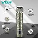 Фото 4 — Набір для стрижки волосся та бороди VGR V-106 • 6 в 1, 14 насадок, LED-дисплей, акумуляторний тример